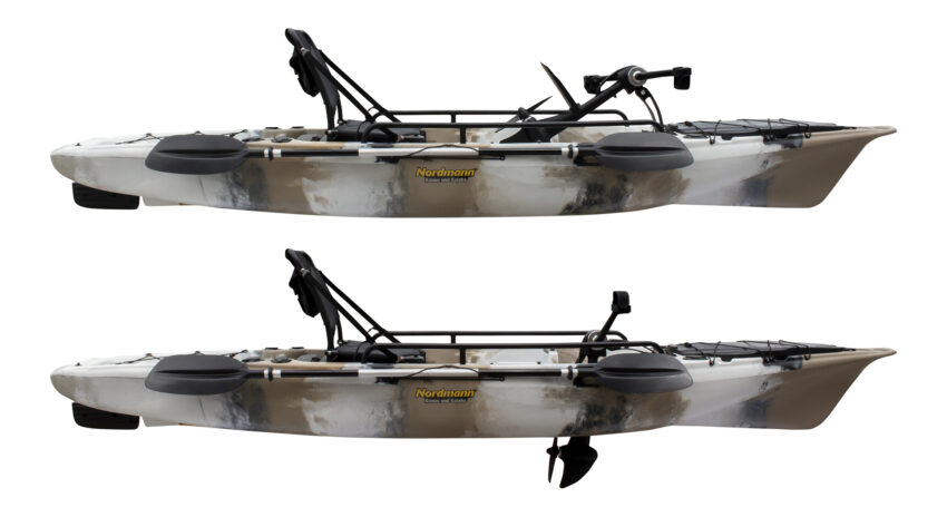 Nordmann® Tigrar Angelkajak Sit on Top | inkl. Pedalantrieb und Elektromotor – Bild 7