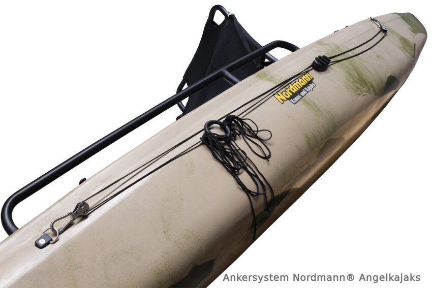 Nordmann® Tigrar Angelkajak Sit on Top | inkl. Pedalantrieb und Elektromotor – Bild 21